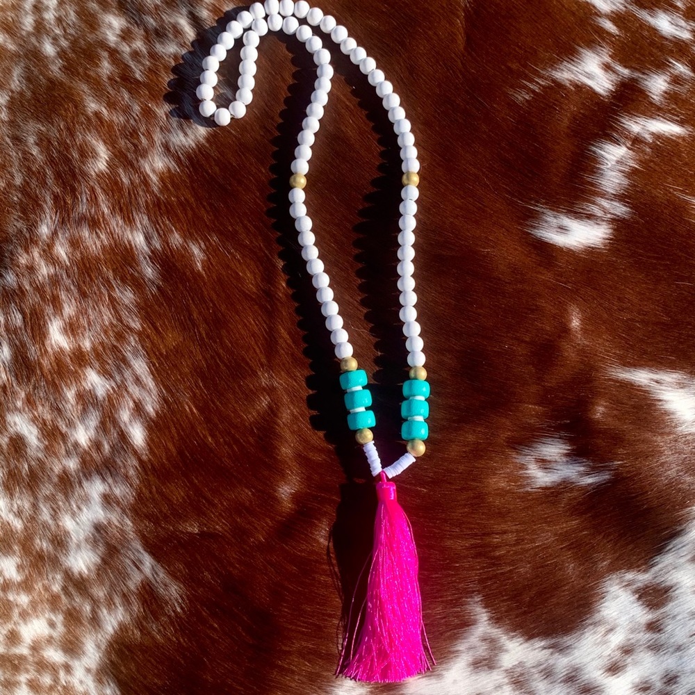 Handmade Tassel Necklace